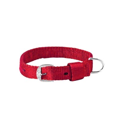 Super Dog Nylon Collar Red 50cm